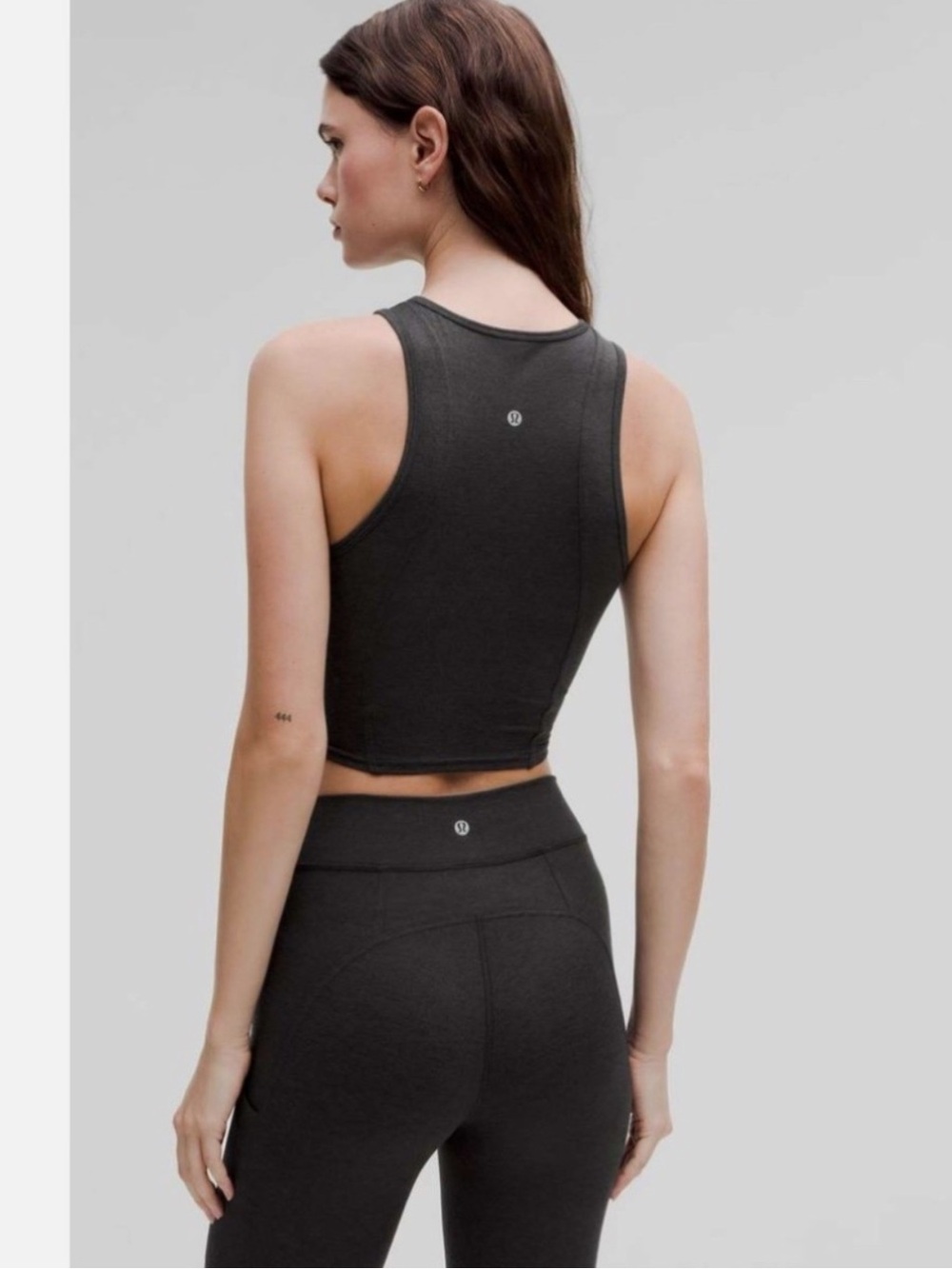 Lululemon Soft Sueded Crewneck Cropped Tank Top
Black / Black - Picture 11 of 11